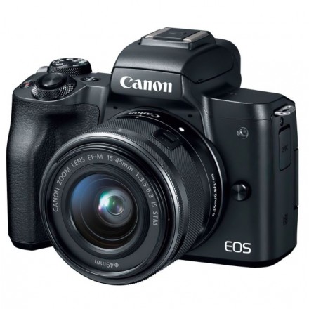 Цифр. фотокамера Canon EOS M50 + 15-45 IS STM Kit Black Цифр. фотокамера Canon EOS M50 + 15-45 IS STM Kit Black